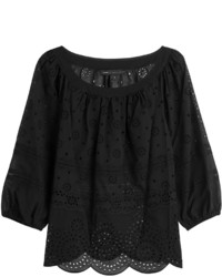 Marc by Marc Jacobs Embroidered Cotton Top