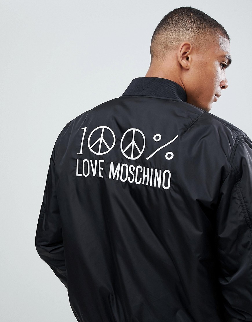 love moschino bomber jacket