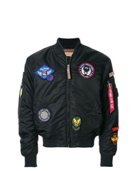 Alpha Industries Badge Patch Bomber Jacket