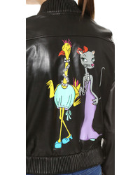 Boutique Moschino Leather Jacket