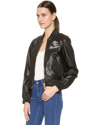 Boutique Moschino Leather Jacket