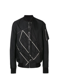 Rick Owens Embroidered Bomber Jacket