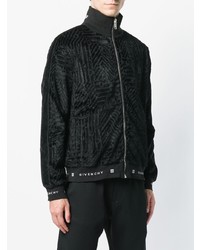 Givenchy Embroidered Pattern Bomber Jacket