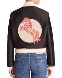 Stella McCartney Horse Appliqud Jacket