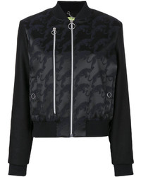 Versace Jeans Embroidered Bomber Jacket