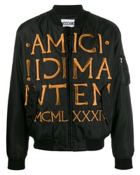 Moschino Roman Embroidered Bomber Jacket