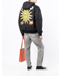 Moschino Sun Print Puffer Jacket