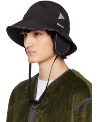 Barbour Black And Wander Edition Ear Flap Bucket Hat