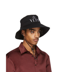 Valentino Black Garavani Vltn Star Bucket Hat