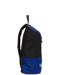 MAISON KITSUNÉ Black Ader Error Edition Layout Backpack