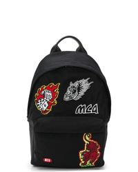McQ Alexander McQueen Flaming Badge Patch Backpack