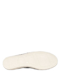 Kenzo Tiger Embroidered Canvas Espadrilles