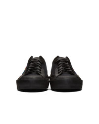 Givenchy Black Signature Low Light Tennis Sneakers