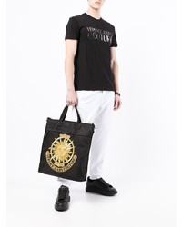 VERSACE JEANS COUTURE Sun Top Handle Tote Bag