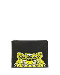 Kenzo Embroidered Tiger Head Clutch