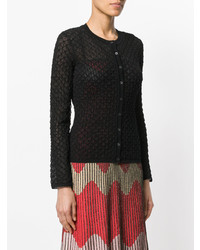 M Missoni Embroidered Fitted Cardigan