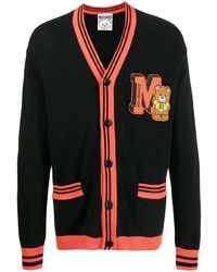 Moschino Embroidered Toy Bear Patch Cardigan