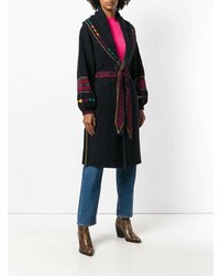Etro Embroidered Dressing Gown Coat