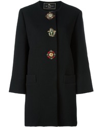 Etro Embroidered Detail Coat
