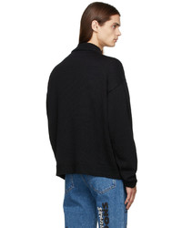 Gcds Black Intarsia Candy Sweater
