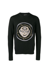 Billionaire Embroidered Lion Sweater
