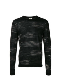 Saint Laurent Embroidered Long Sleeve Sweater