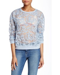 Romeo & Juliet Couture Embroidered Sweatshirt