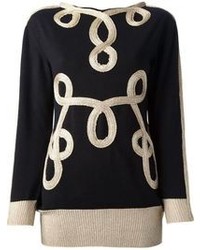 Moschino Embroidered Sweater