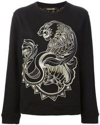 Roberto Cavalli Embroidered Sweatshirt