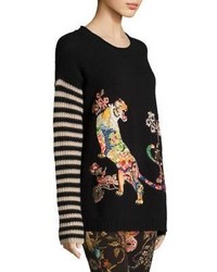 Etro Wool Embroidered Sweater