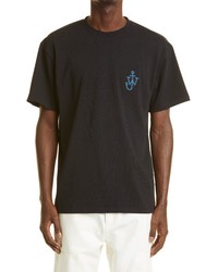 JW Anderson Anchor Logo Patch Cotton T Shirt