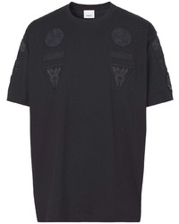 Burberry Badge Appliqu Oversized T Shirt