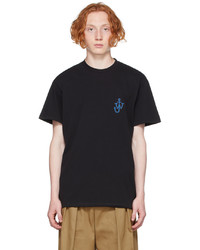 JW Anderson Black Anchor Patch T Shirt