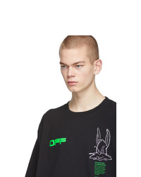 Off-White Black And Green Harry The Bunny T Shirt