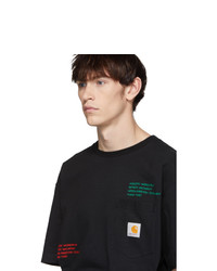 Heron Preston Black Carhartt Edition T Shirt
