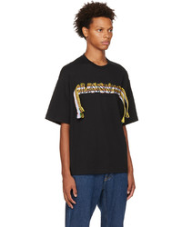 Lanvin Black Curb Lace T Shirt