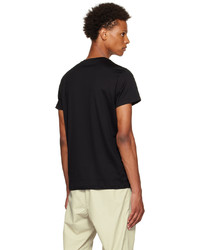 Moncler Black Double Logo T Shirt