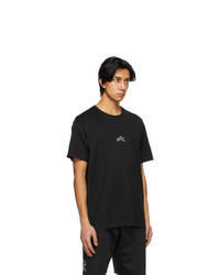 Givenchy Black Embroidered Refracted T Shirt