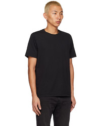 Frame Black Embroidered T Shirt