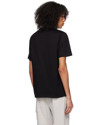 C.P. Company Black Embroidered T Shirt