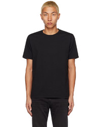 Frame Black Embroidered T Shirt