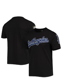 PRO STANDARD Black Los Angeles Dodgers Team Logo T Shirt