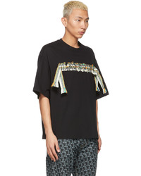 Lanvin Black Oversized Curb T Shirt