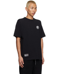 AAPE BY A BATHING APE Black Patch T Shirt