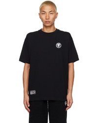 AAPE BY A BATHING APE Black Patch T Shirt