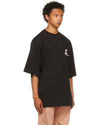 Gcds Black Rick Morty Edition Oversized T Shirt