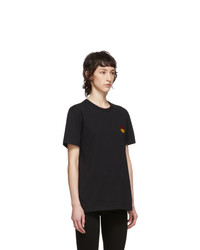 AMI Alexandre Mattiussi Black Smiley T Shirt