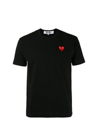 Comme Des Garcons Play Comme Des Garons Play Heart Embroidered T Shirt