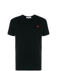 Comme Des Garcons Play Comme Des Garons Play Heart Patch T Shirt