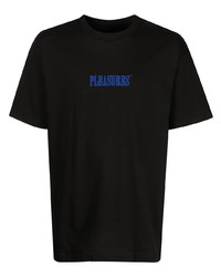 Pleasures Core Embroidered Logo T Shirt